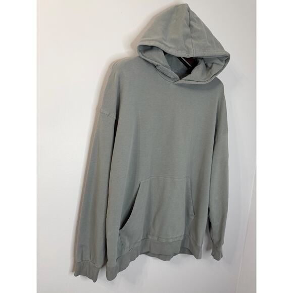 Alo Double Take Hoodie Sweatshirt Men's Steel Grey Casual Comfy Pullover - Picture 6 of 9